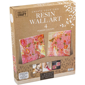 Pour Your Own Resin Wall Art - Multicolour