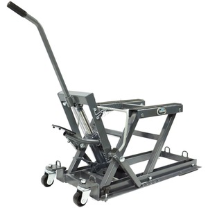 SwitZer 1500lb Hydraulic Motorcycle Stand - Grey by SwitZer