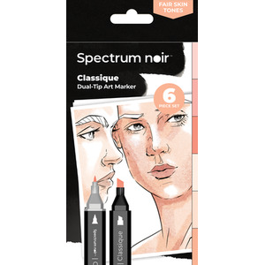 Spectrum Noir Classique 6 Pack - Fair Skintones by Spectrum Noir