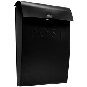 Wall Mounted Post Box - Black by Maison & White