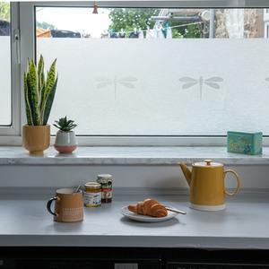 dc fix Nibella Premium Static Cling Vinyl Wrap for Windows - white by d-c-fix