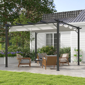 Outsunny Pergola Gazebo Awning Canopy Sun Shade by Outsunny