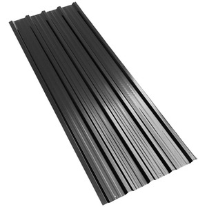 Pack of 12 Corrugated Steel Sheets by Livingandhome