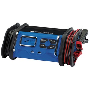 Draper 12V,24V Battery Charger - Blue / 16 by Draper