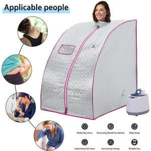 Portable Sauna Steam Kit for Home Spa by Livingandhome