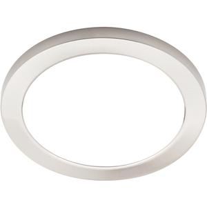 Darly LED 18 Watt Flush Ceiling or Wall Light - Satin Nickel by Litecraft