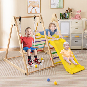 Montessori Playground Climber Playset by Costway