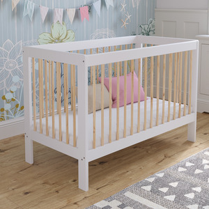 Luca Cot Bed - White/Pine by Love For Sleep