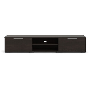 Match 2-Drawer 2-Shelf TV Unit - Black