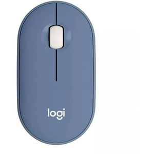 Logitech Pebble Wireless Bluetooth Mouse Blueberry - Multicolour by Logitech