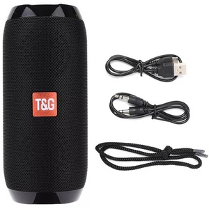 Bluetooth Speaker TG117 - Black by Dyzi