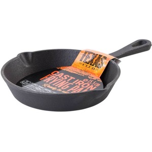 Texas Club Heavy-Duty Cast Iron -Pan 15.5cm - Black by KAMADO BONO
