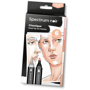 Spectrum Noir Classique 6 Pack - Fair Skintones by Spectrum Noir