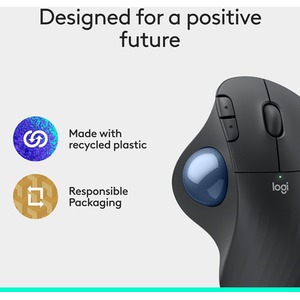 Logitech ERGO M575S Wireless Trackball Mouse - Multicolour by Logitech