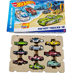 Hot Wheels Toy Trucks Set of 10 - Multicolour by Hot Wheels