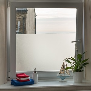 dc fix Milky Static Cling Privacy Vinyl Wrap for Windows by d-c-fix