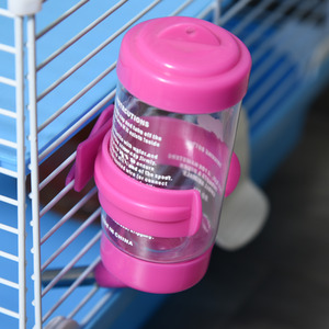 Pawhut Hamster Cage Carrier Small Animal House with Exercise Wheels Tunnel Tube - Blue by PawHut