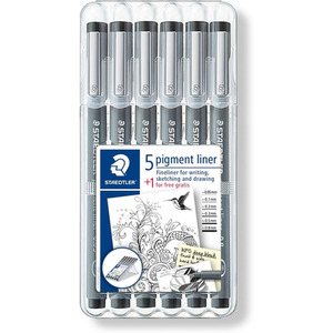 STAEDLTER 308 Pigment Liner Pens by STAEDLTER