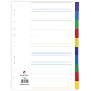Pukka Concord Dividers - 10 by Pukka