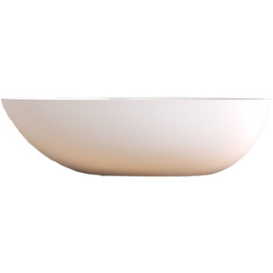 Cuenca Countertop Matt Stone Basin - White by Fino Stone