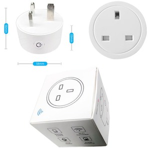 Twin Pack Smart Plug WIFI Smart Home Timer - White by Lighting Legends