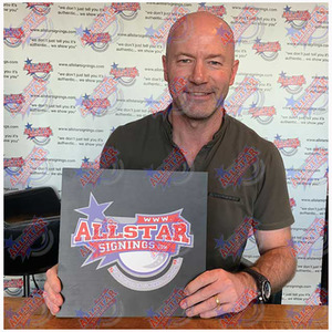 Alan Shearer Signed and Framed Newcastle United Photo - Black by Allstarsignings