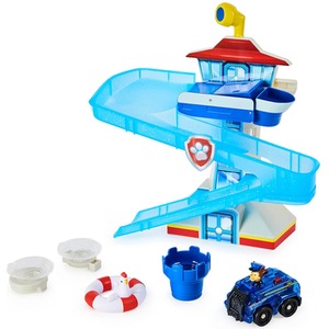 Paw Patrol Adventure Bay Bath Playset with Light-up Chase Vehicle - multi by Paw Patrol