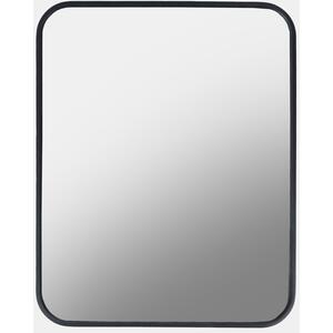 Metal Bathroom Wall Mirror - Black by OHS