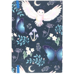 Night Flight Owl Notebook - A5 by Kingsbury Gifts