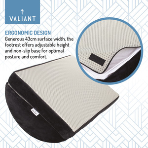 Valiant Under Desk Heated Footrest - Black by Valiant