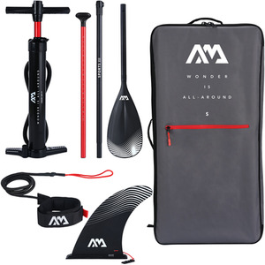 Aqua Marina Monster 12ft0 All Round Inflatable Stand Up Paddle Board - Red by Aqua Marina