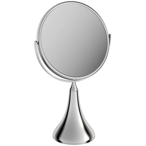 Panos Vanity Table Mirror Reversible 3x Magnification - Silver by Showerdrape