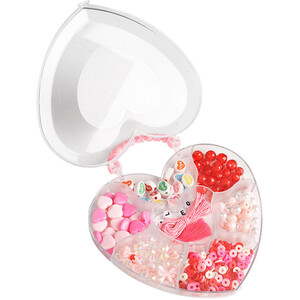 Make Your Own Heart Bracelet Kit - Multicolour
