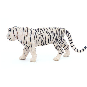 PAPO Wild Animal Kingdom White Tiger Toy Figure - White by PAPO