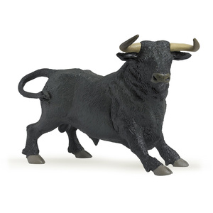 PAPO Farmyard Friends Andalusian Bull Toy Figure - Black by PAPO