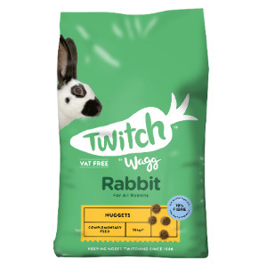 Wagg Twitch Rabbit Feed - 10kg by Wagg