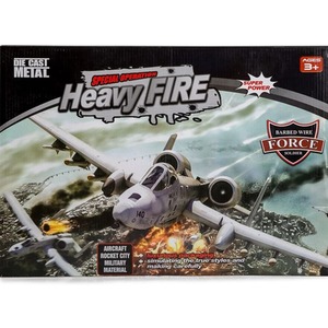 Big Daddy Kids Vehicle Set with Accessories - Multi / Military Aircaft / 40+ by Big Daddy