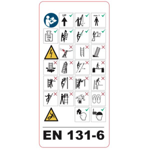 Extra Wide Telescopic Ladder with Soft Close Design by Groundlevel