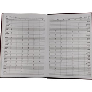 Black 2026 A4 Diary Planner Day A Page Hard Cover Organiser - Black by Tallon