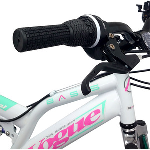 Basis Vogue Junior Girls Full Suspension Mountain Bike, 24In Wheel - White/Teal by Basis