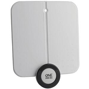 Indoor Digital Aerial Ultra Flat with 4G Filter - White by One for All