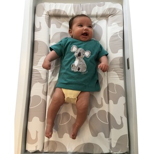 Baby Changing Mat - Elephant Love / Elephant Love by Babycurls