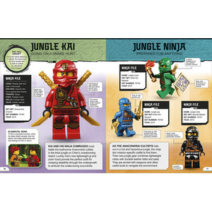 LEGO Ninjago Character Encyclopedia Book - Neutral by Lego Ninjago