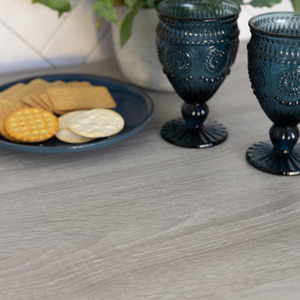 dc fix Sonoma Oak Grey Self Adhesive Vinyl Wrap for Kitchen Doors and Worktops - grey / 67.5cm x 2m by d-c-fix