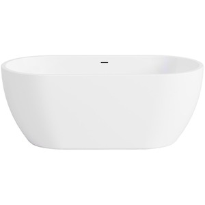 Acrilico Gloss Compact Freestanding Acrylic Bath - White / 1500mm by Fino Stone