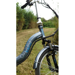 Basis Osprey 20In Folding Electric Bike, 8.8Ah - Metallic Grey by Basis