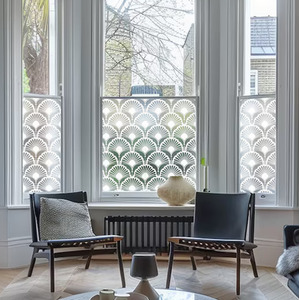 Milan Stained Glass Privacy Window Film by Creative Printing Solutions