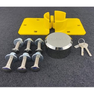 Security Van Door Lock Yellow Anti Theft - Yellow by Stoplock