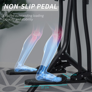 HOMCOM Air Walker Glider Cross Trainer - black by HOMCOM