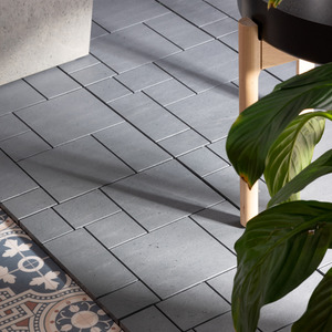 Nicoman Mosaic Light Grey Composite Deck Tiles